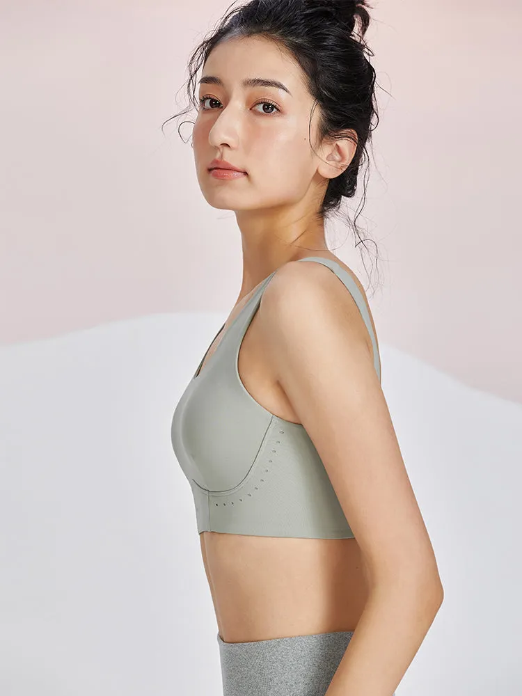 トップス スポーツブラ 揺れない 通気 美背