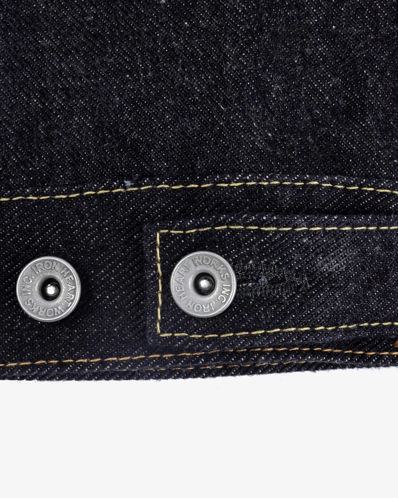 19oz Left-Hand Twill Selvedge Denim Type III Jacket - Indigo