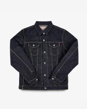 19oz Left-Hand Twill Selvedge Denim Type III Jacket - Indigo