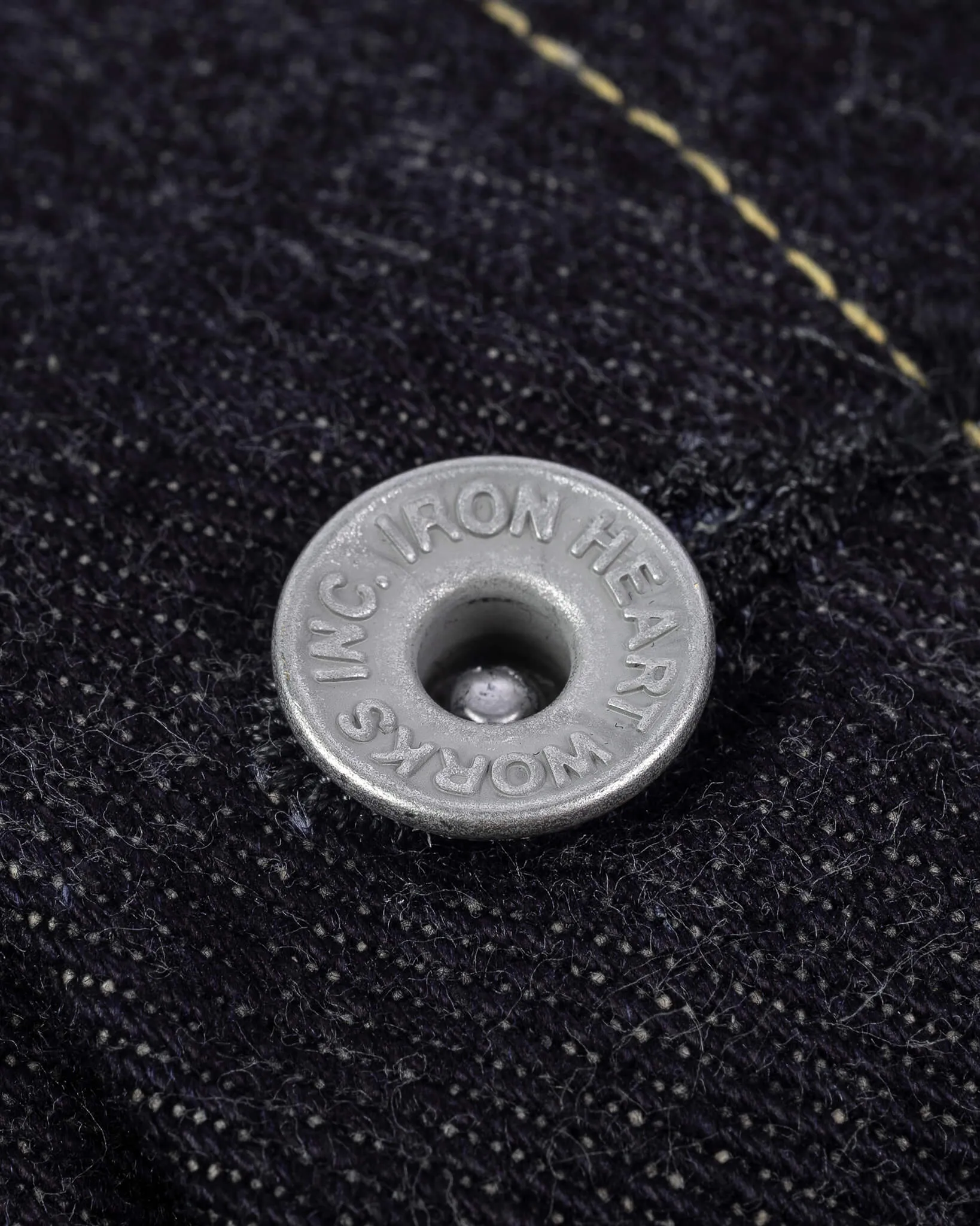 19oz Left-Hand Twill Selvedge Denim Type III Jacket - Indigo