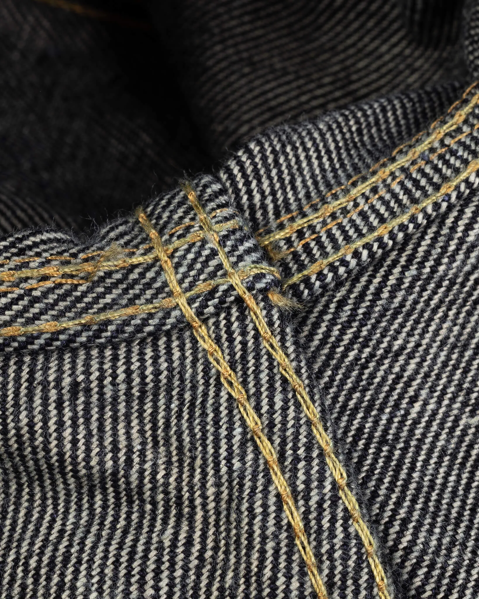 19oz Left-Hand Twill Selvedge Denim Type III Jacket - Indigo