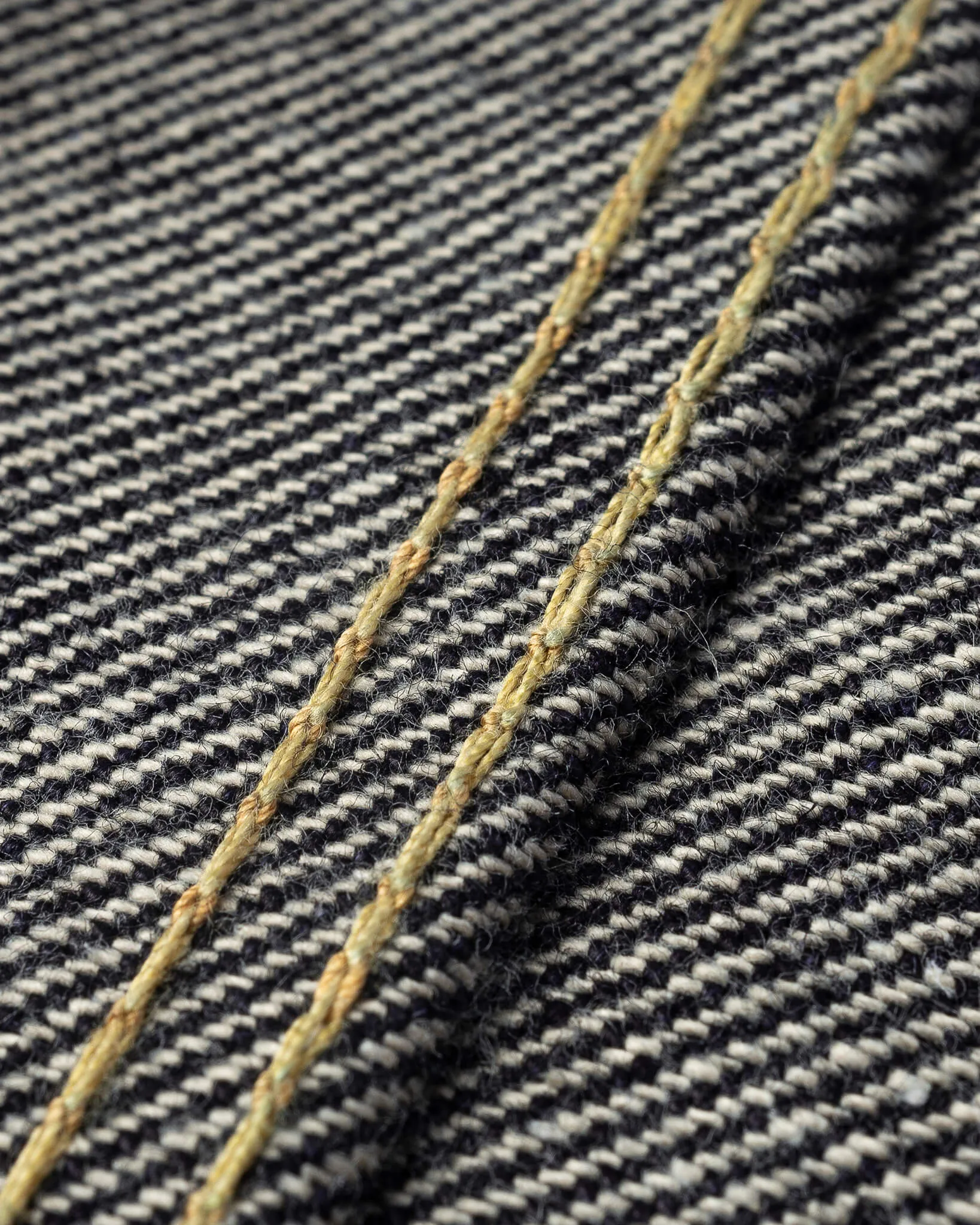 19oz Left-Hand Twill Selvedge Denim Type III Jacket - Indigo