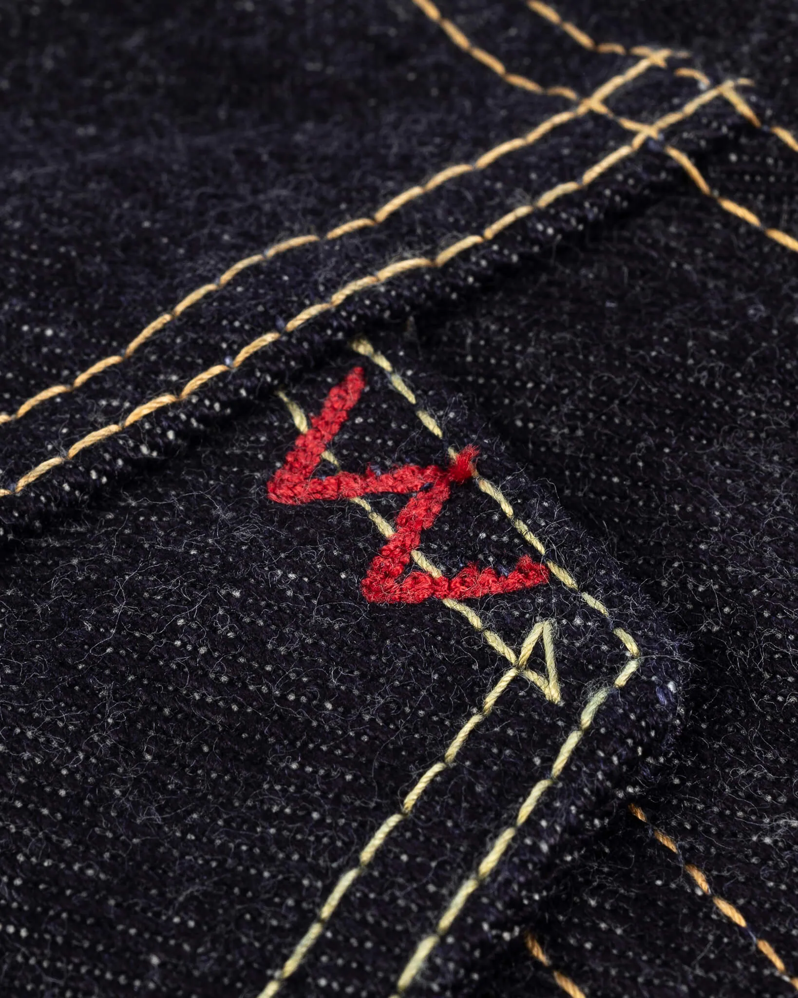 19oz Left-Hand Twill Selvedge Denim Type III Jacket - Indigo