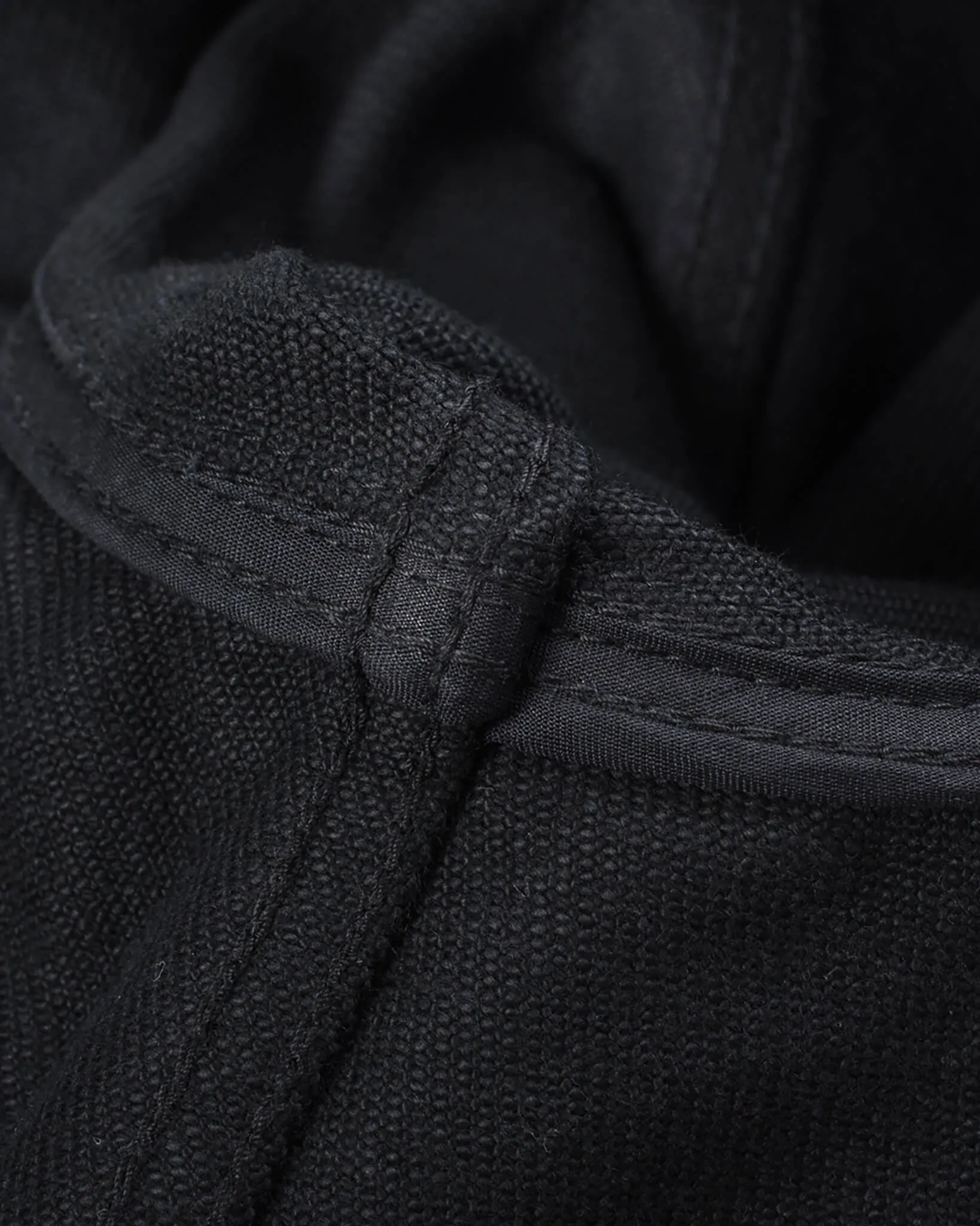 21oz Non-Fade Denim Modified Type III Jacket - Superblack
