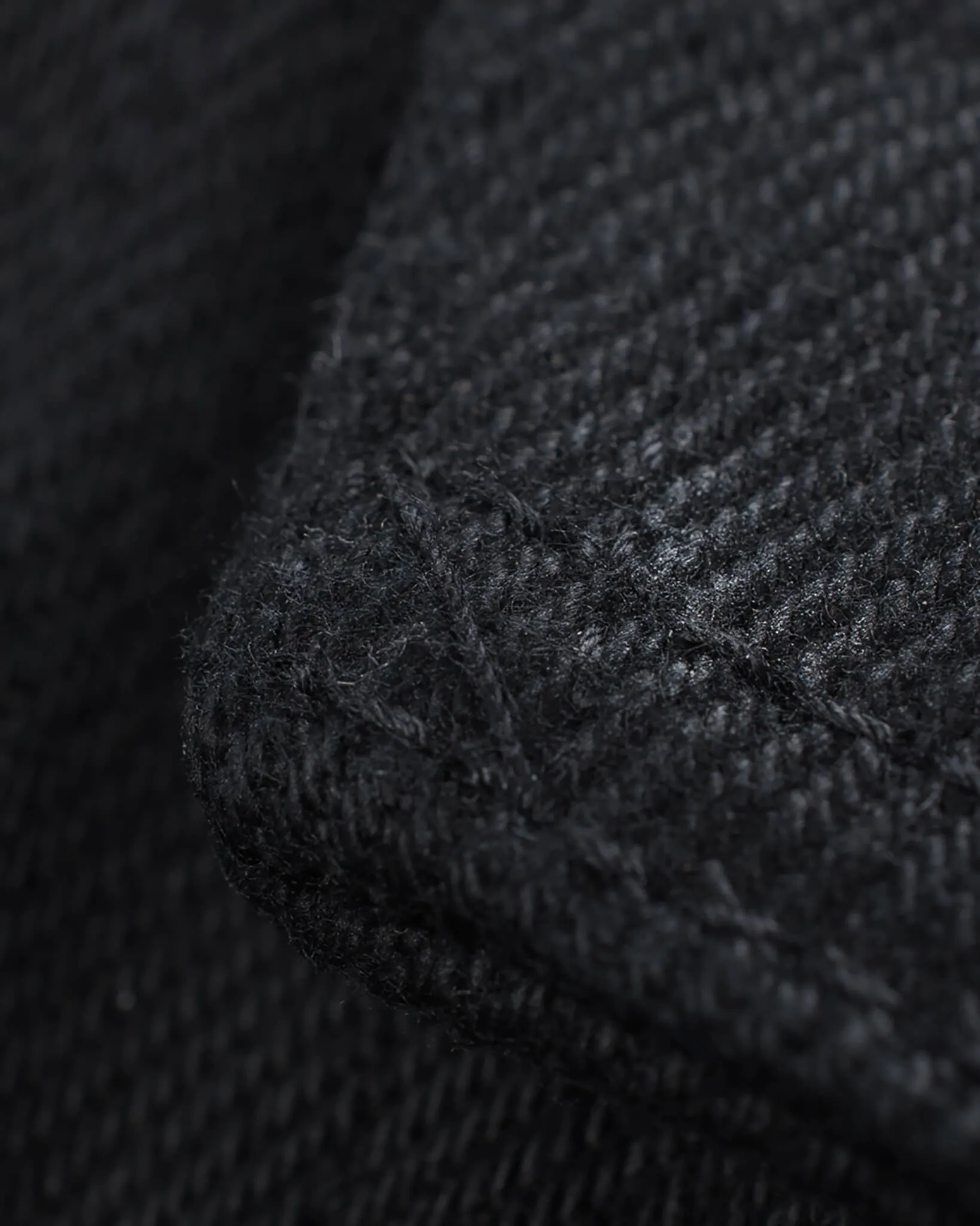 21oz Non-Fade Denim Modified Type III Jacket - Superblack