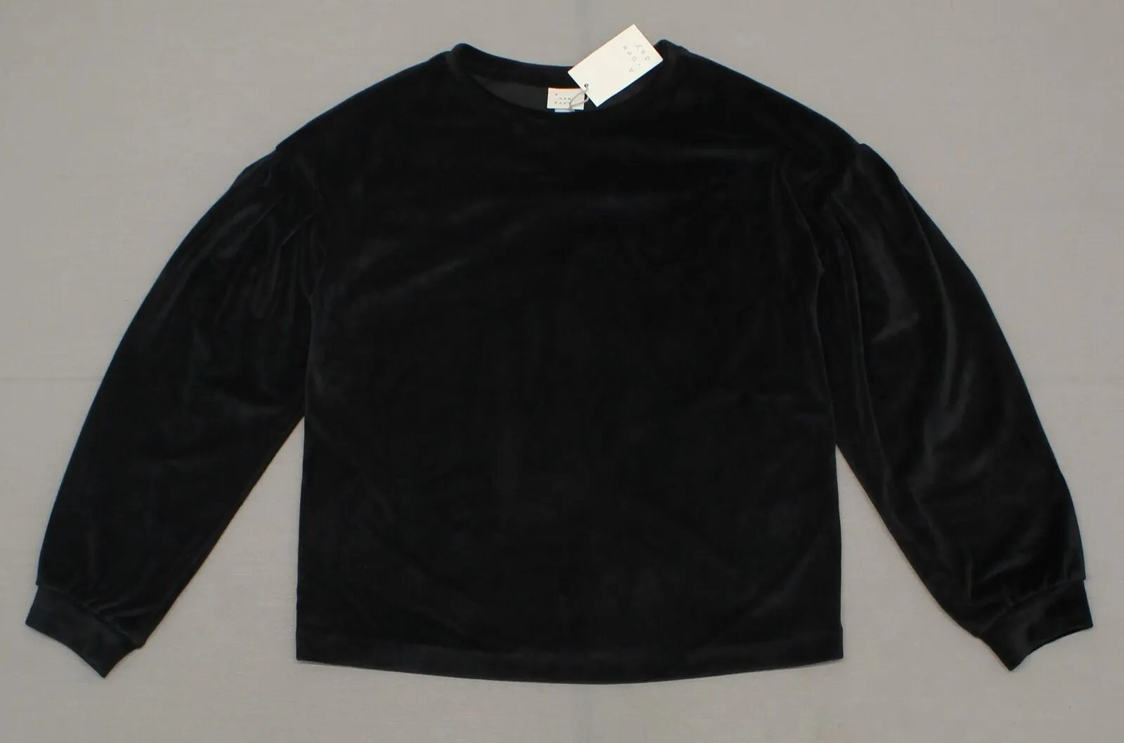 A New Day Women's Long Sleeve Velour Pullover Top