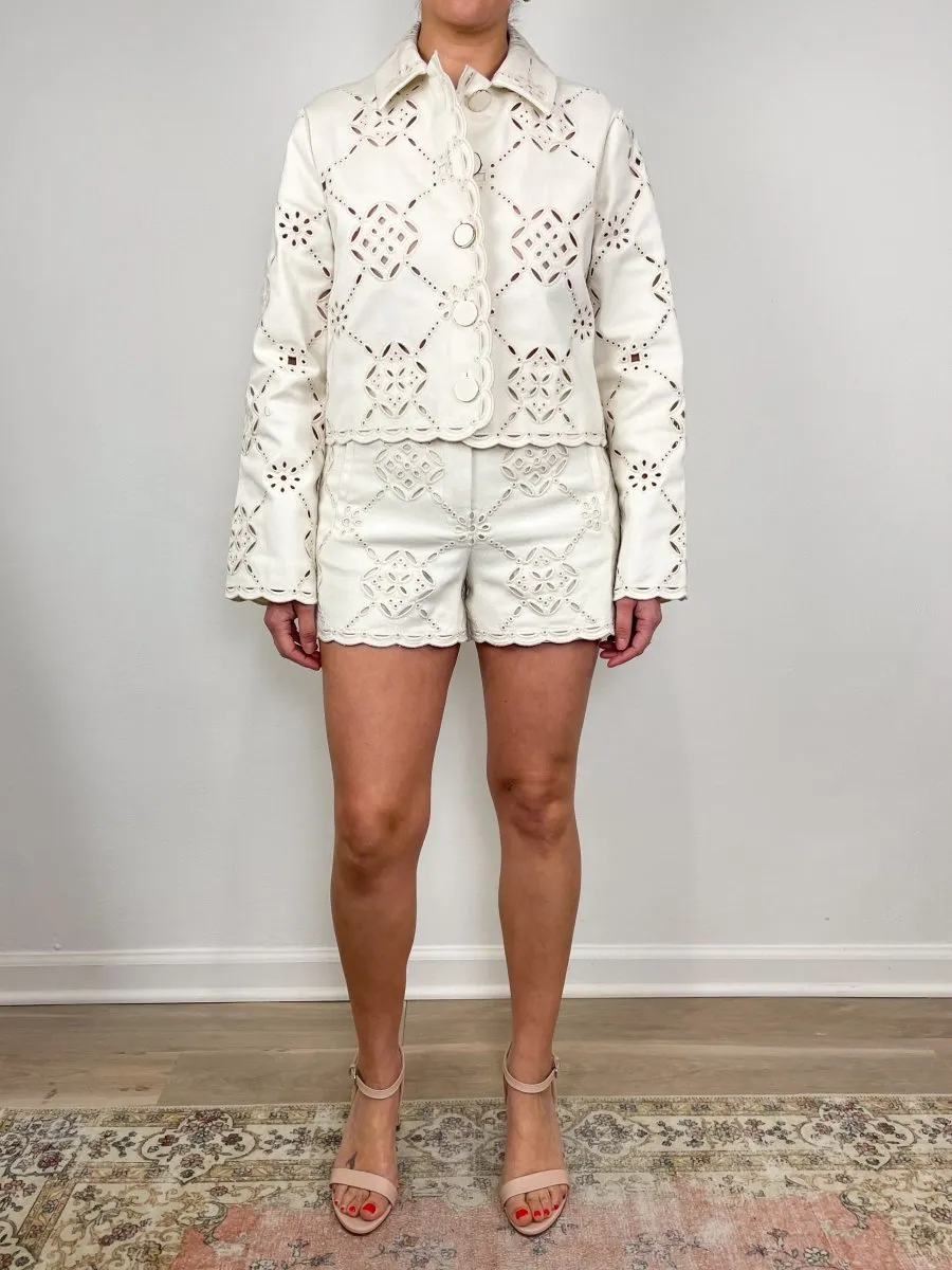 Adelaide Jacket in Ecru