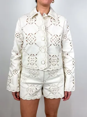 Adelaide Jacket in Ecru