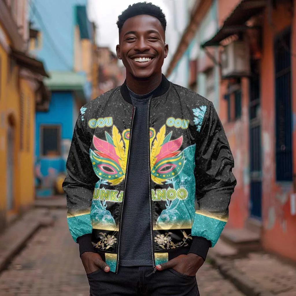 Afro Bahamians Junkanoo Bomber Jacket Junkanoo Is Life LT05