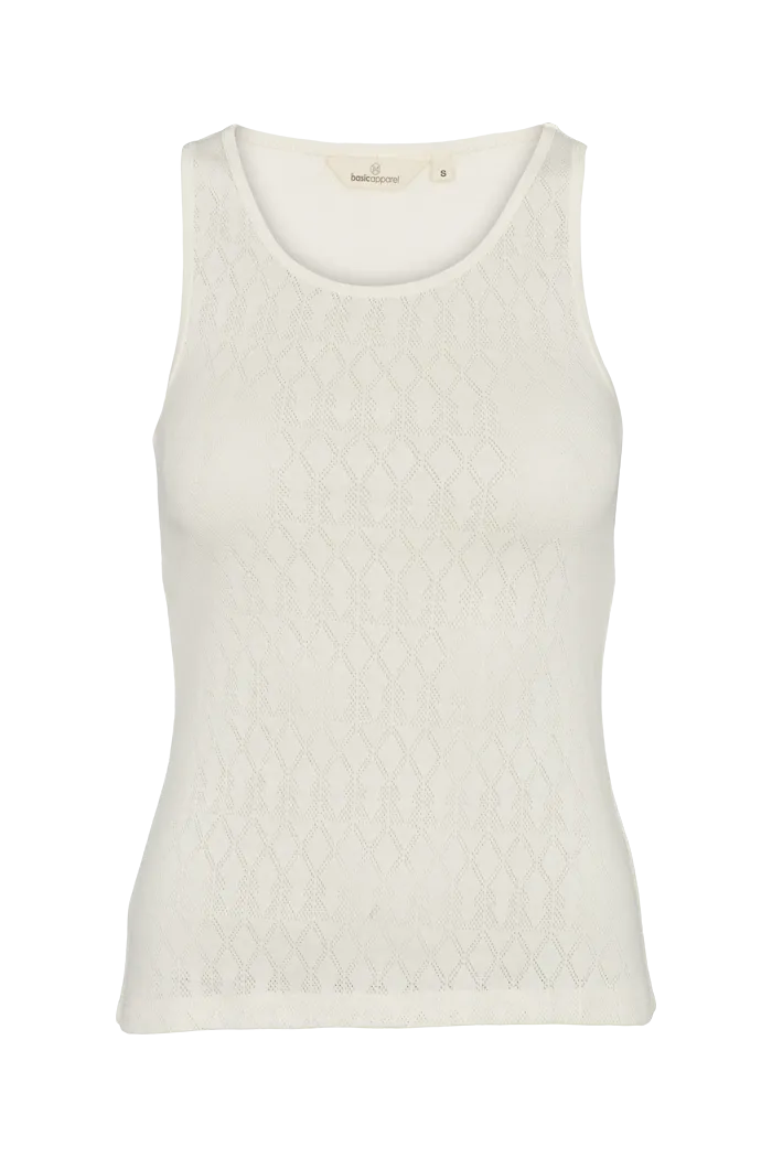 Ana Tank - White Swan