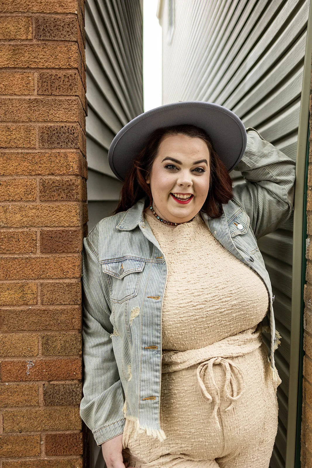 andra short sleeve top in natural