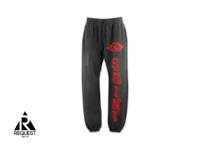 Angel Of Death Sweatpants "Black/Red"