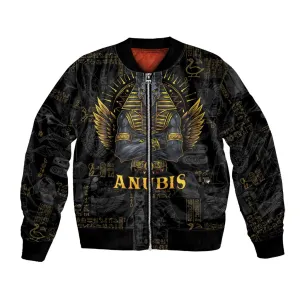 Anubis Egyptian God of Death Bomber Jacket LT9
