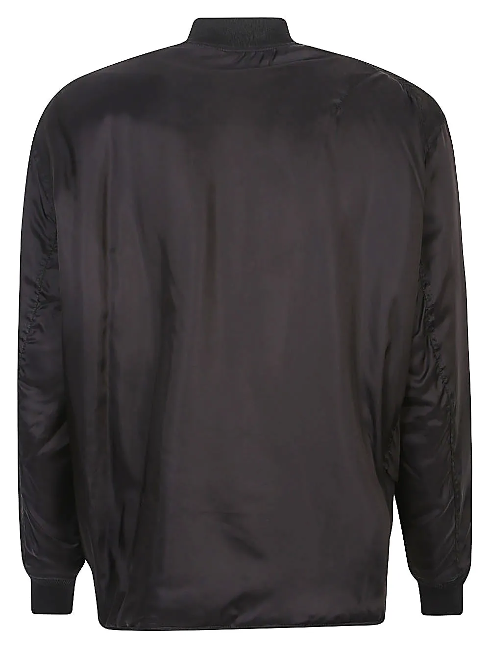 Asymmetric bomber jacket
