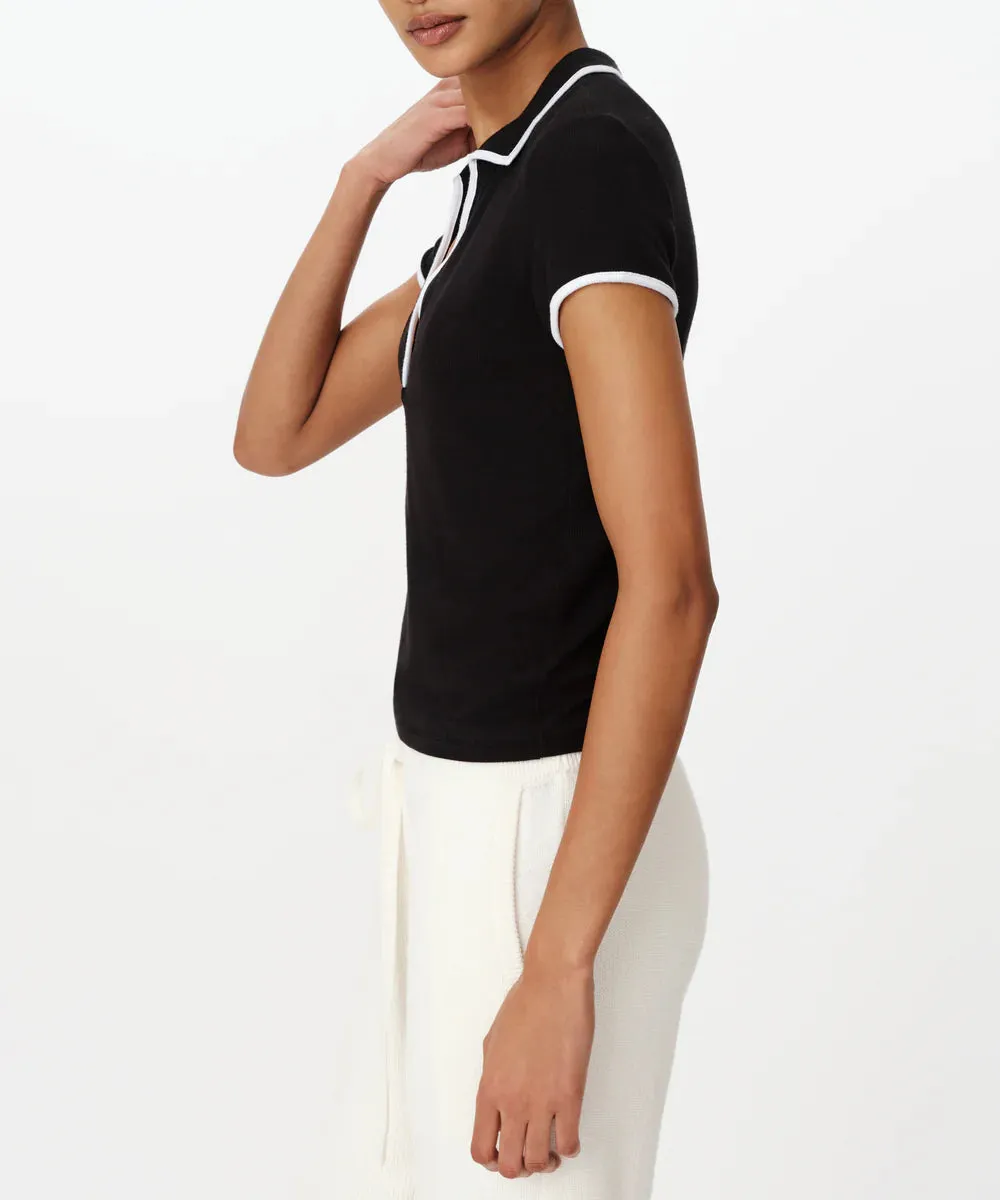 Ataw17052 Modal Short Sleeve V Neck