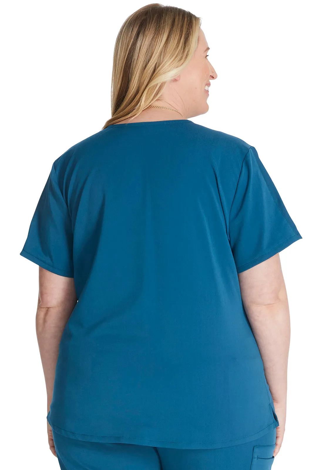 Atmos CK837A V-Neck Top Caribbean Blue