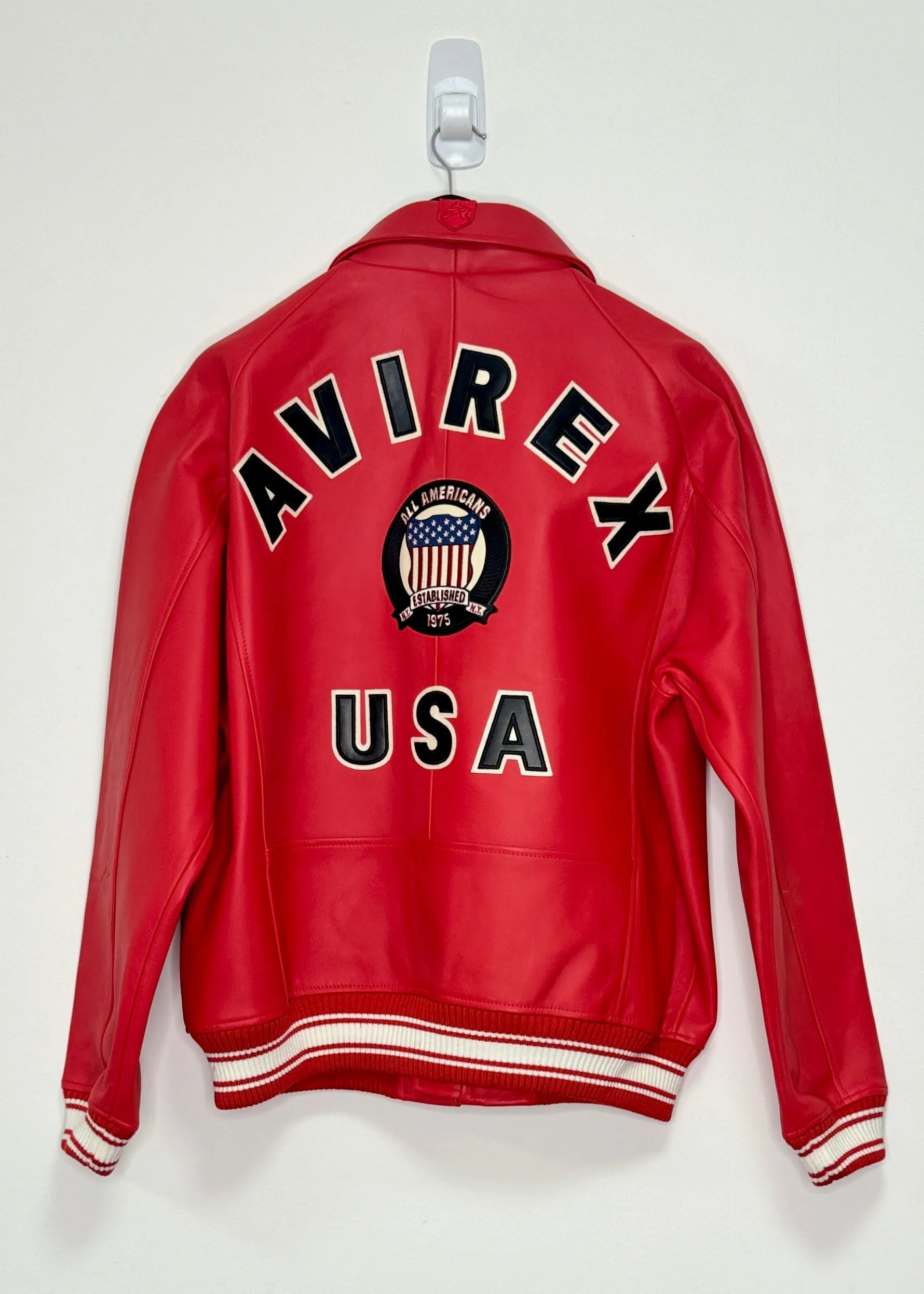 AVIREX ICON JACKET (RED)
