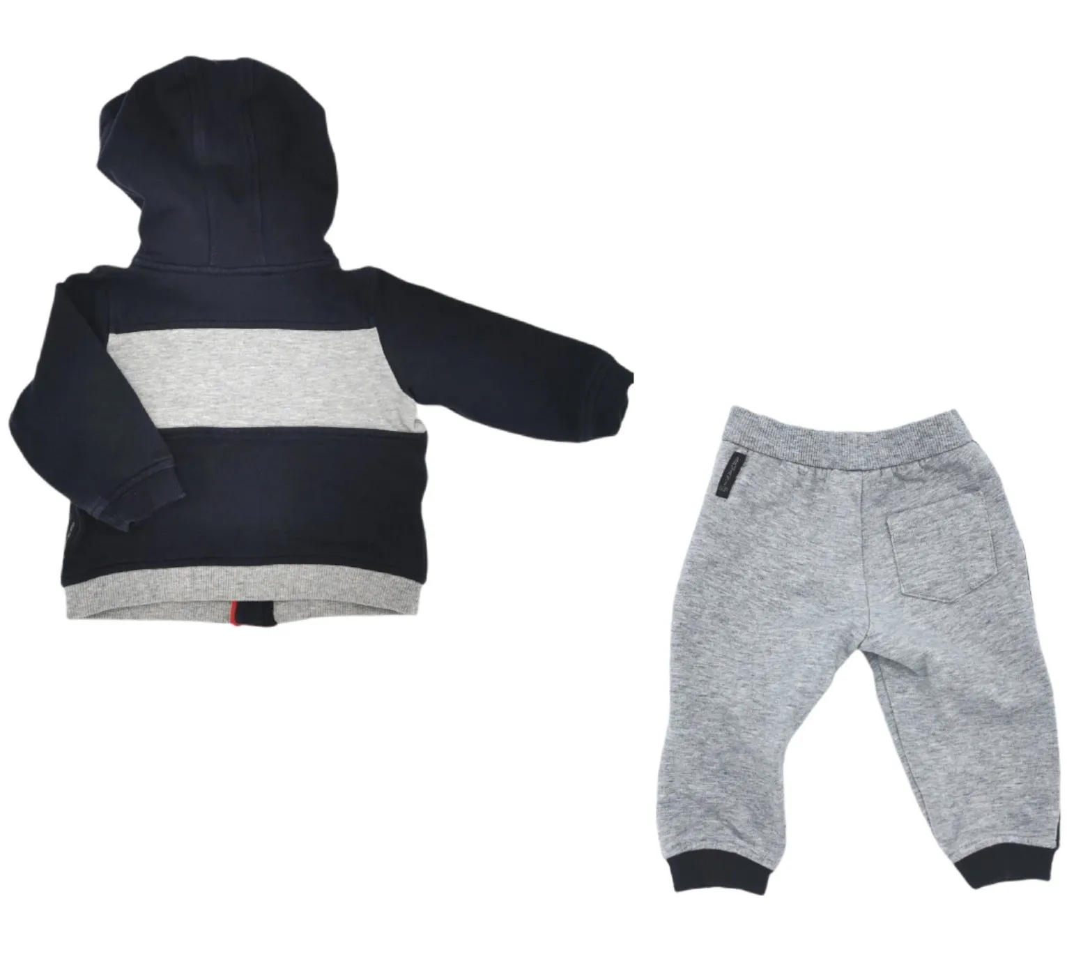 BABY BOY SIZE 6 MONTHS - BABY ARMANI, 2 Piece Matching Hoodie & Sweatpants EUC B24