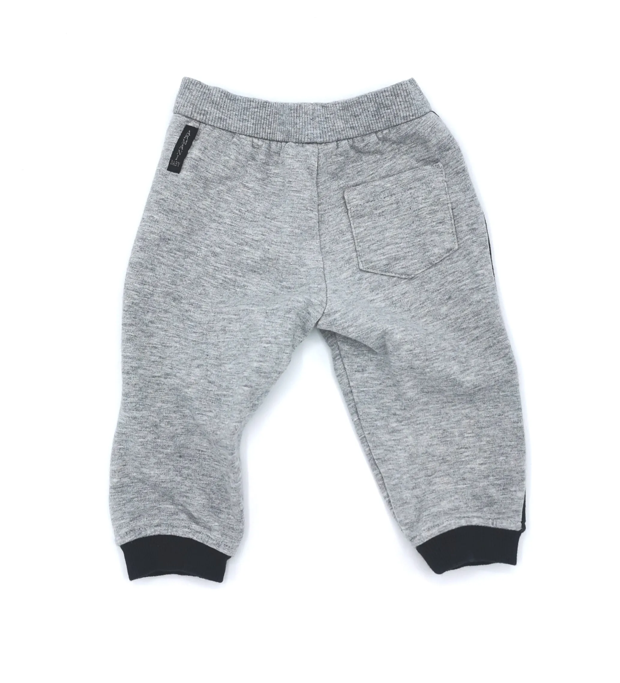 BABY BOY SIZE 6 MONTHS - BABY ARMANI, 2 Piece Matching Hoodie & Sweatpants EUC B24