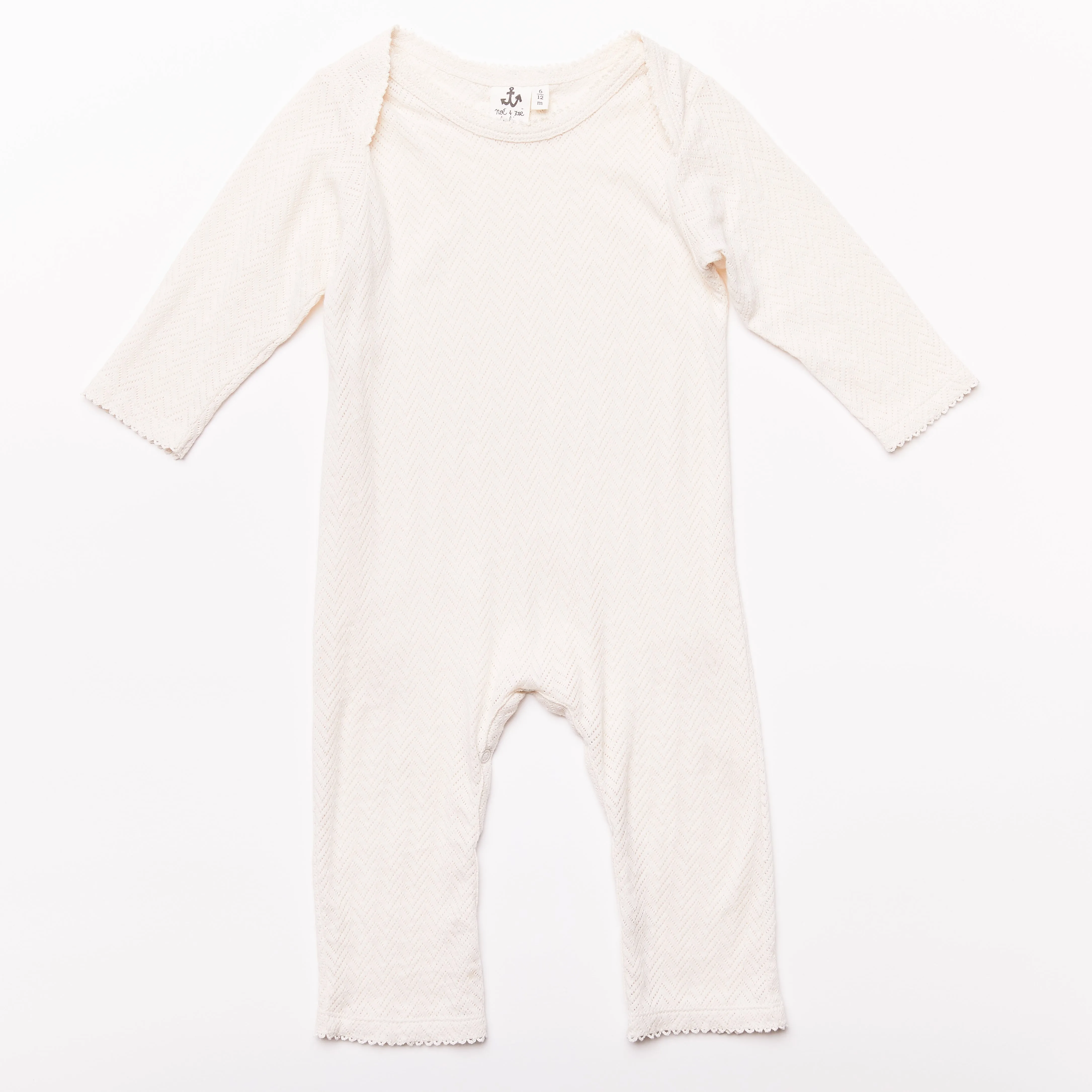Baby Longjohn // ecru // 0-3m // SAMPLE