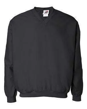 Badger Sport Men's Microfiber V-Neck Windshirt - 7618