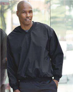 Badger Sport Men's Microfiber V-Neck Windshirt - 7618
