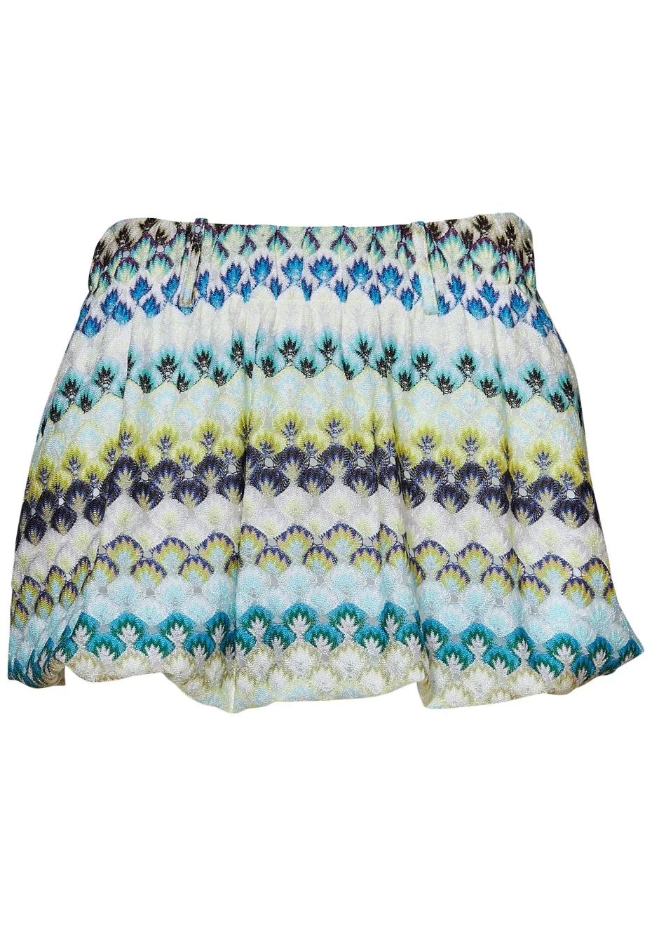 Balloon Mini Skirt Blue Hues