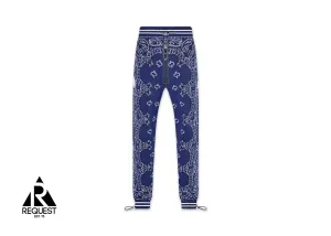 Bandana B-Ball Sweatpants "Blue”