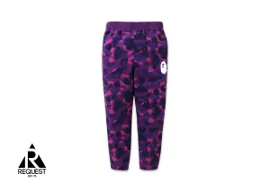 BAPE Color Camo Sweatpants (FW22) "Purple"