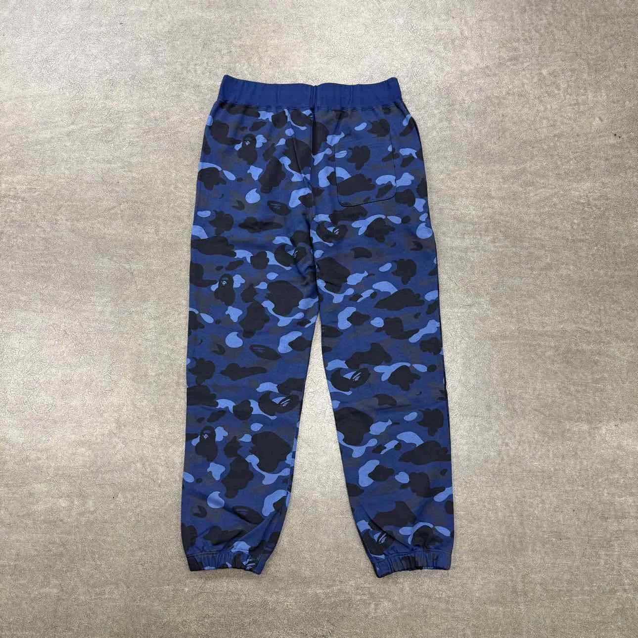 Bape Sweatpants "BAPE HEAD" Blue New Size 2XL