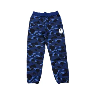 Bape Sweatpants "BAPE HEAD" Blue New Size 2XL