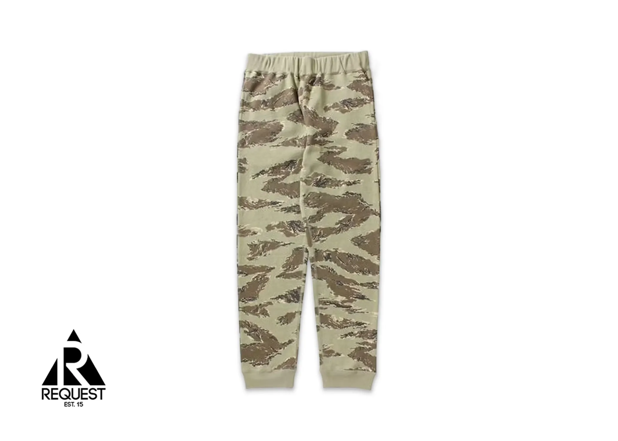 BAPE Tiger Camo Sweatpants "Beige"
