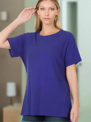 BASIC ROUND NECK TEE