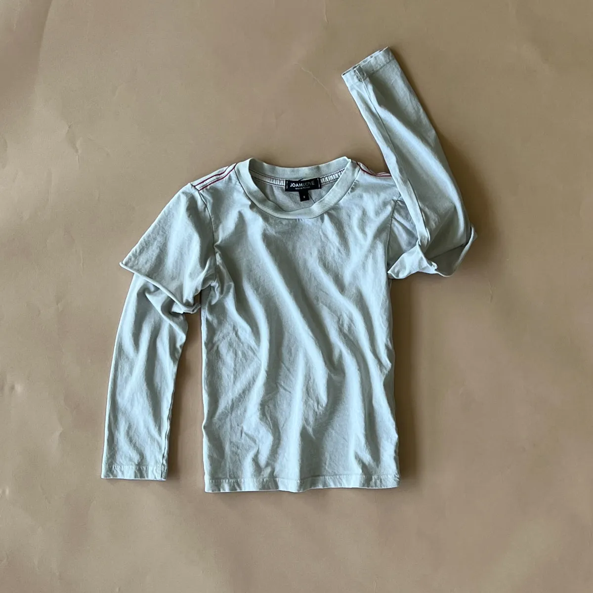 Beck 2fer-Solid Tee | Putty