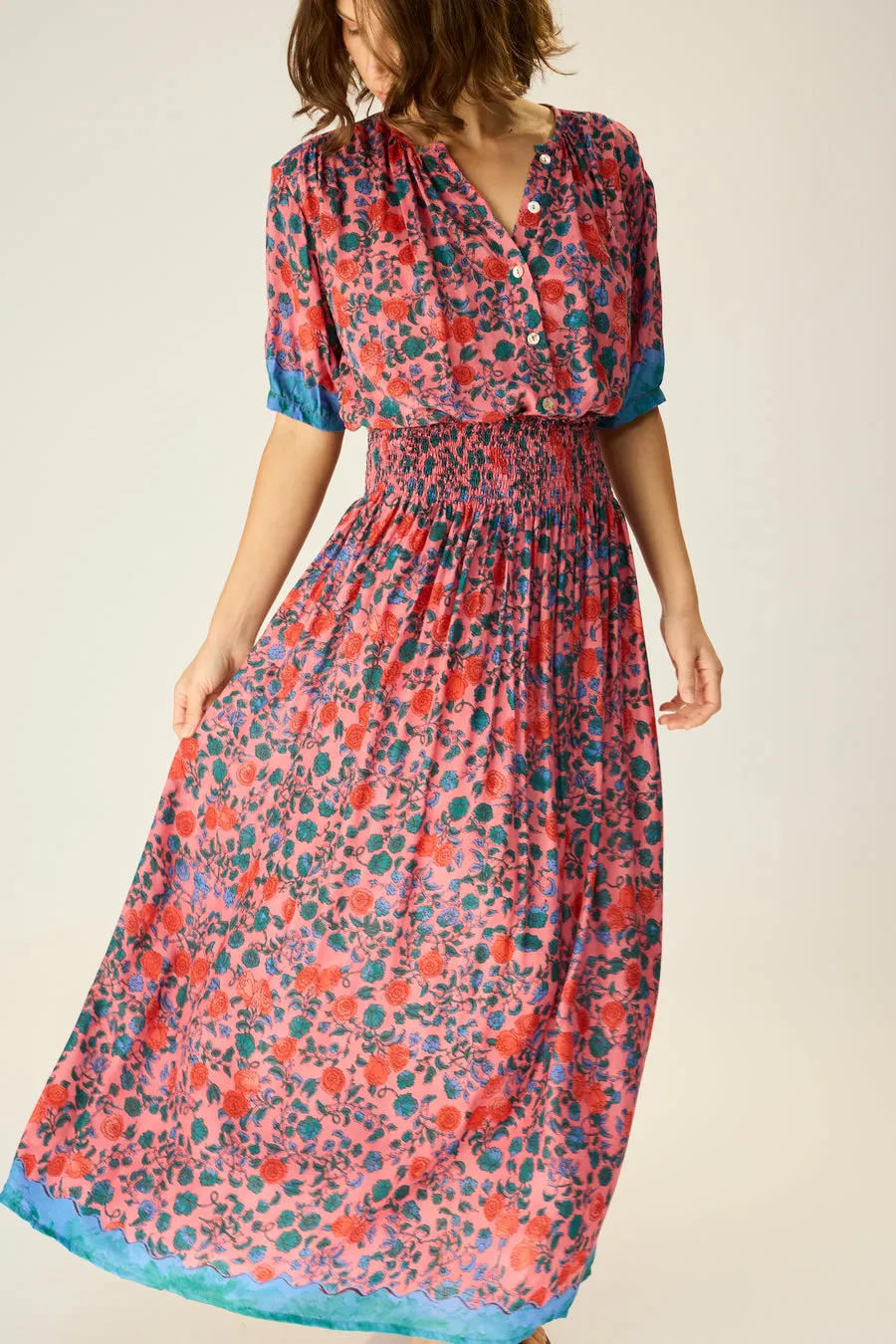 Bella Skirt - Rose Bandana