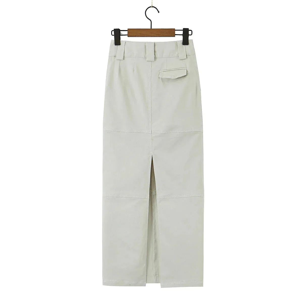 Beluna Maxi Denim Skirts - 2 Colors