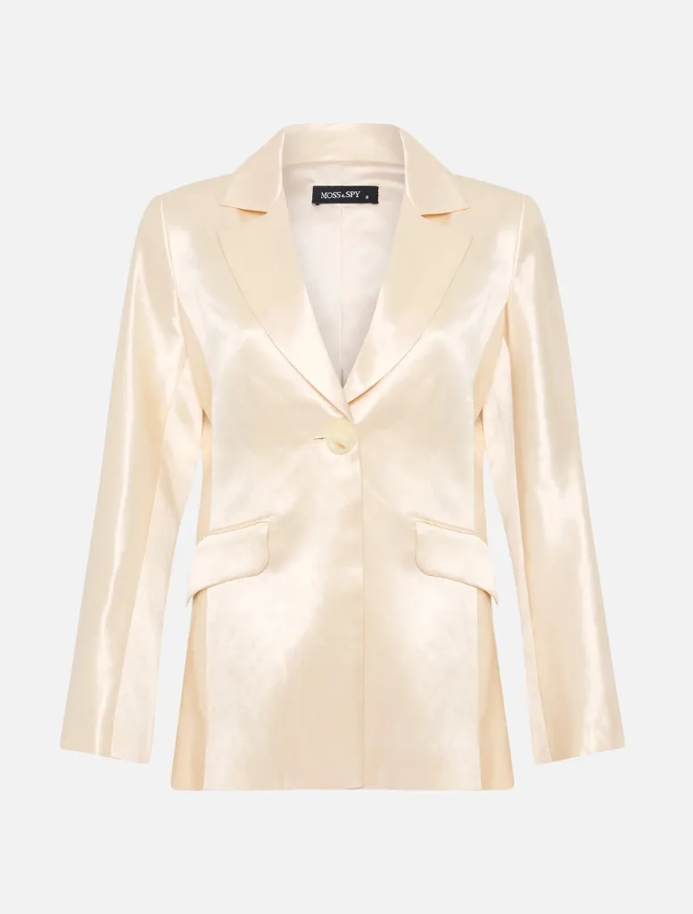 Bianca Blazer - Buttermilk