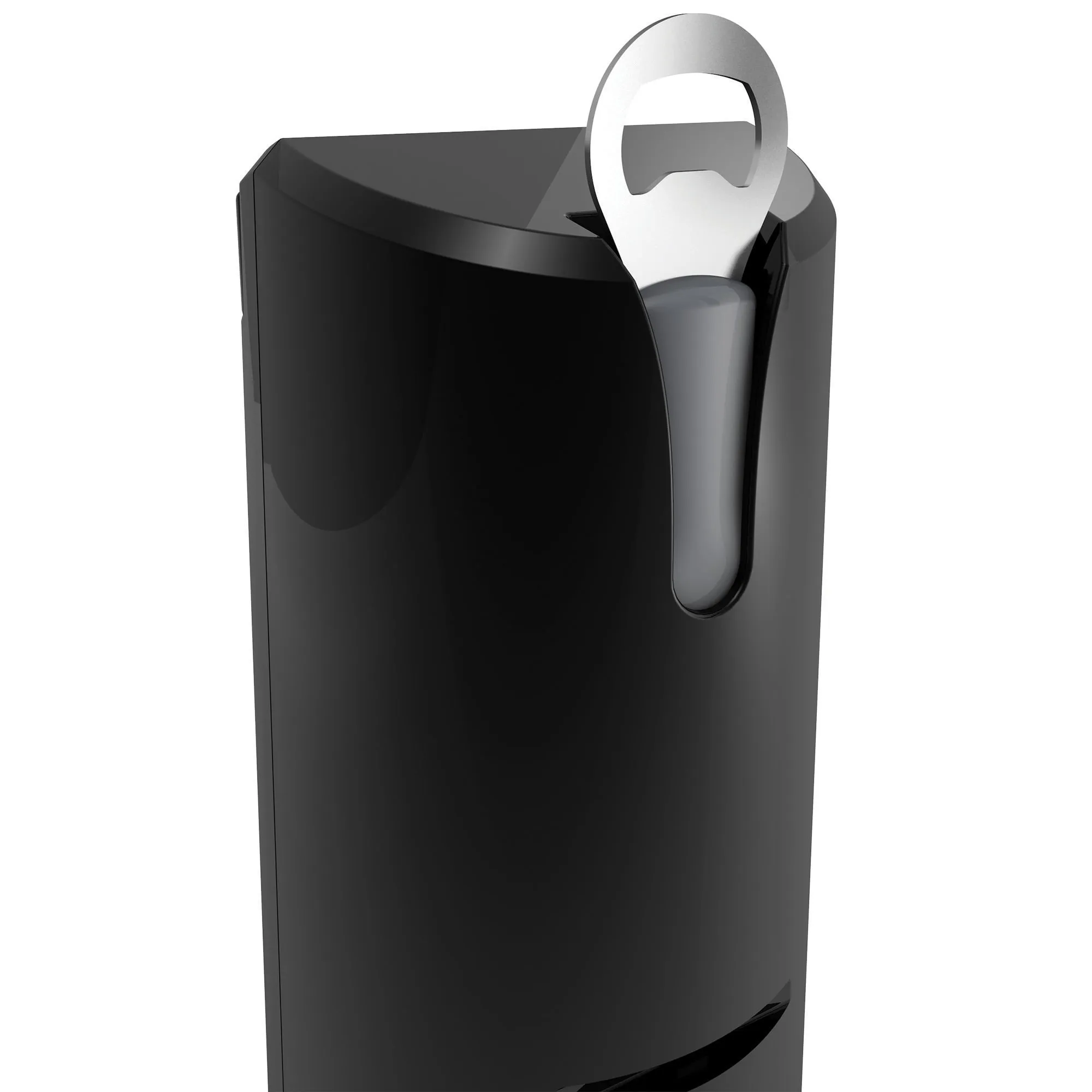 BLACK DECKER Easy Cut Extra-Tall Can Opener W/ Sharpener And Bottle Opener Black