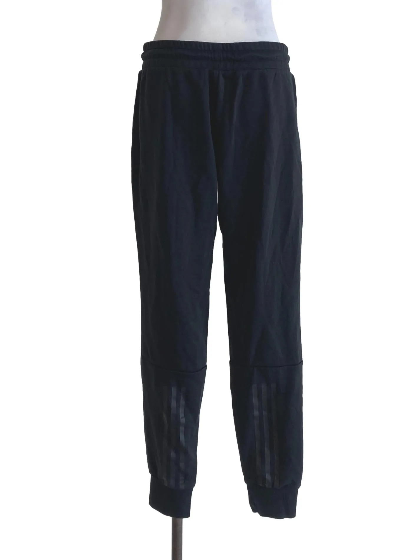 Black Plain Sweatpants