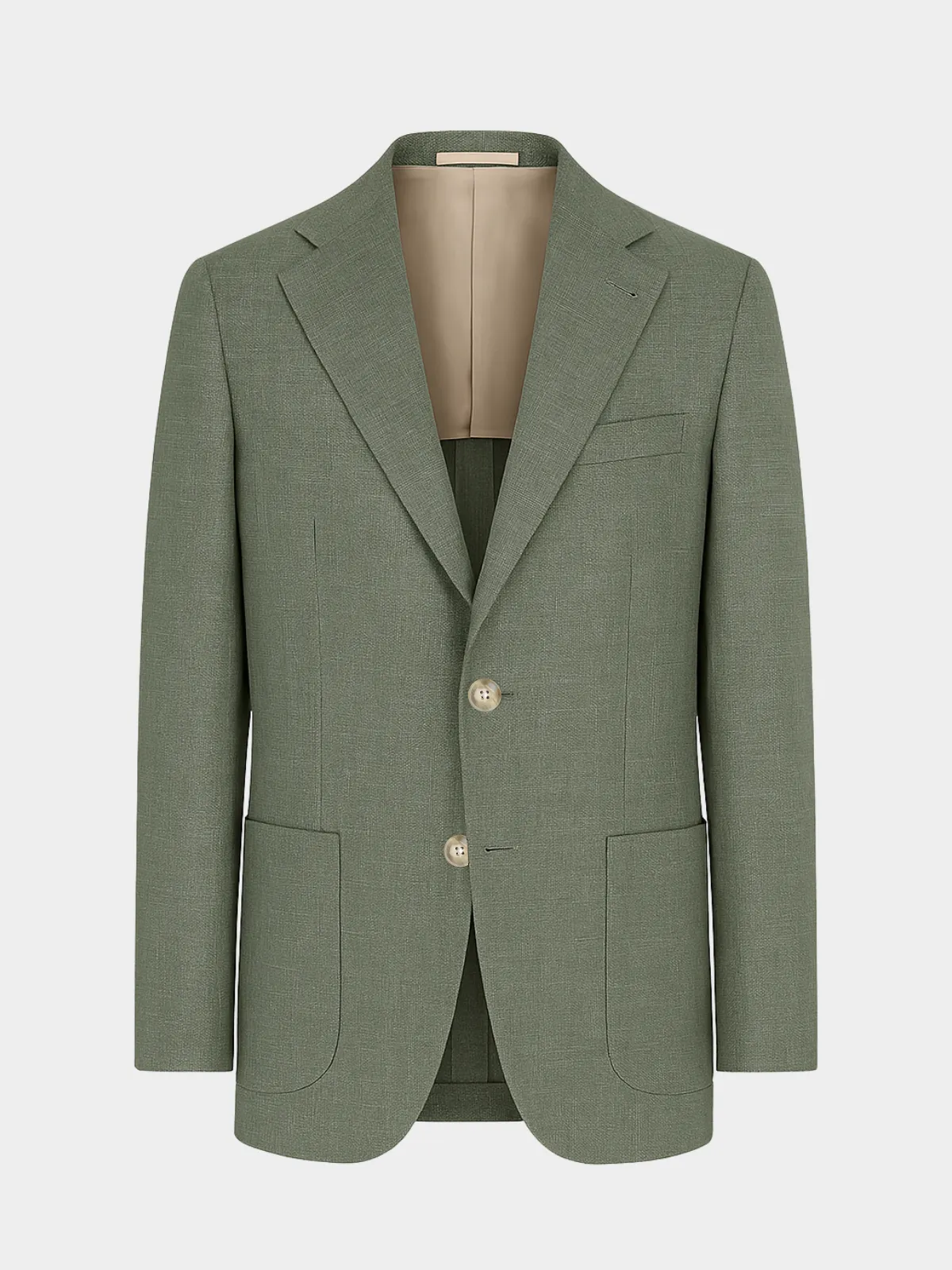 Blazer Linen Blend - Sage Green