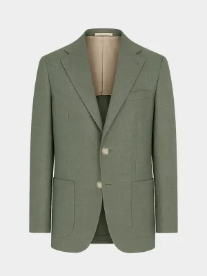 Blazer Linen Blend - Sage Green