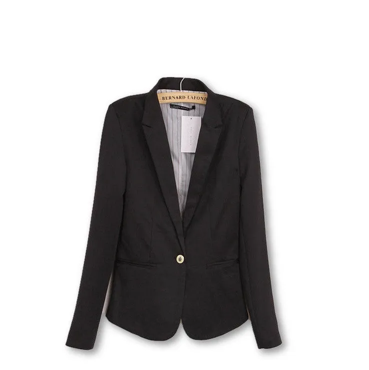 blazer women suit blazer foldable brand jacket made of cotton & spandex with lining Vogue refresh blazers