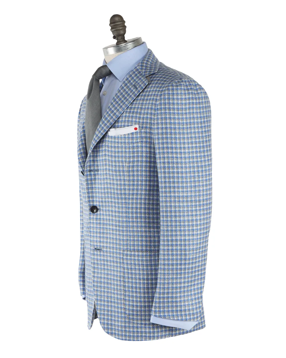 Blue and Grey Check Sportcoat