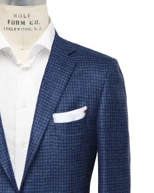 Blue Houndstooth Sportcoat