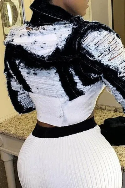 Bonnie Distressed Denim Jackets