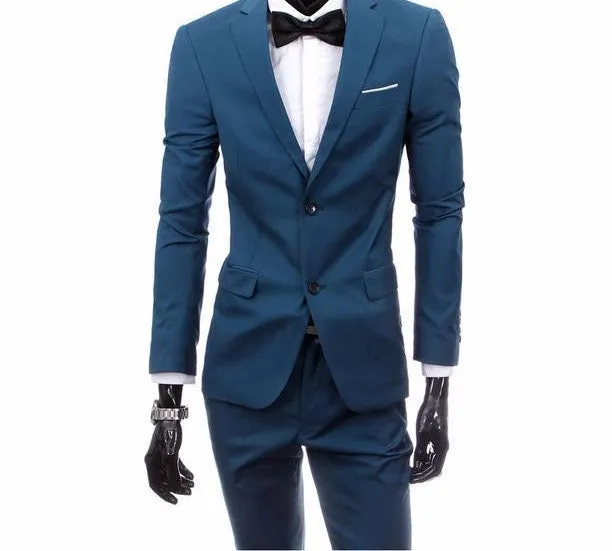 boutique men suit sets / Men's two button Blazers suit vest jacket pants
