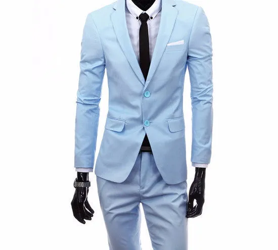 boutique men suit sets / Men's two button Blazers suit vest jacket pants