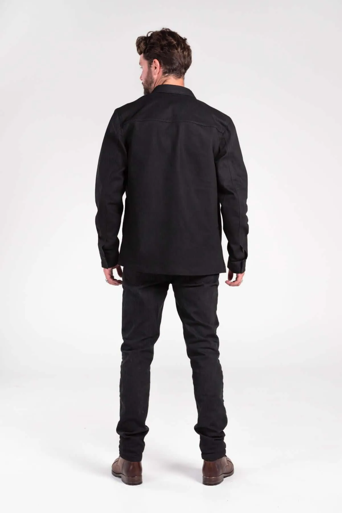 Brooklyn Reinforced Denim Motorcycle Shirt