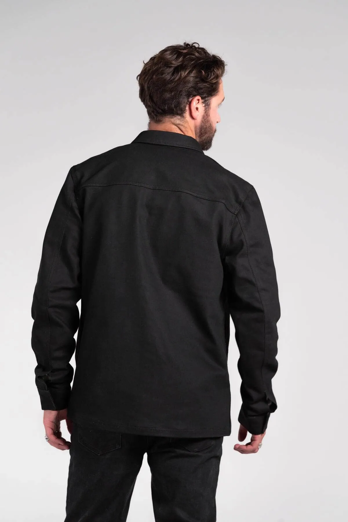 Brooklyn Reinforced Denim Motorcycle Shirt