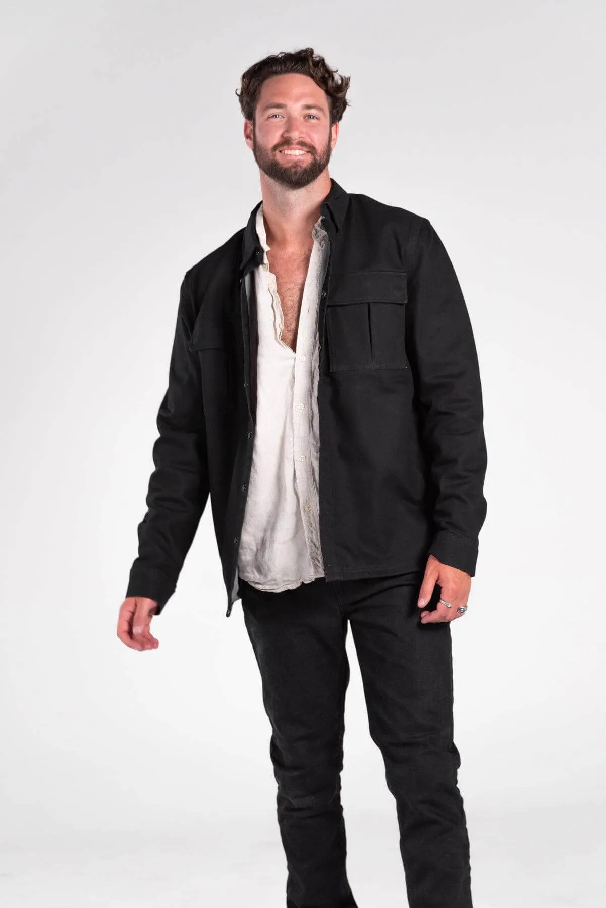 Brooklyn Reinforced Denim Motorcycle Shirt